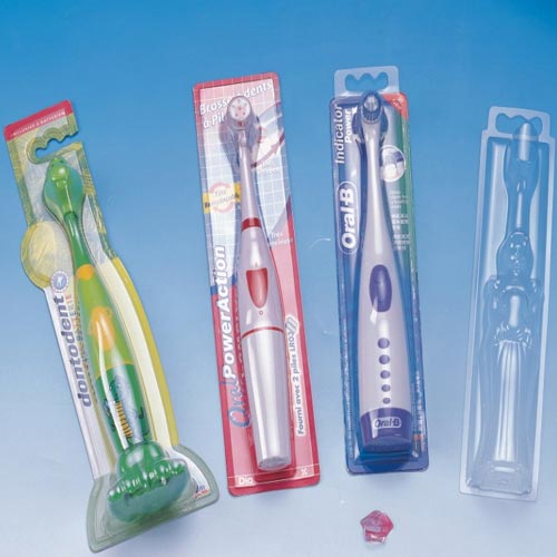 吸塑包装机样品（牙刷）